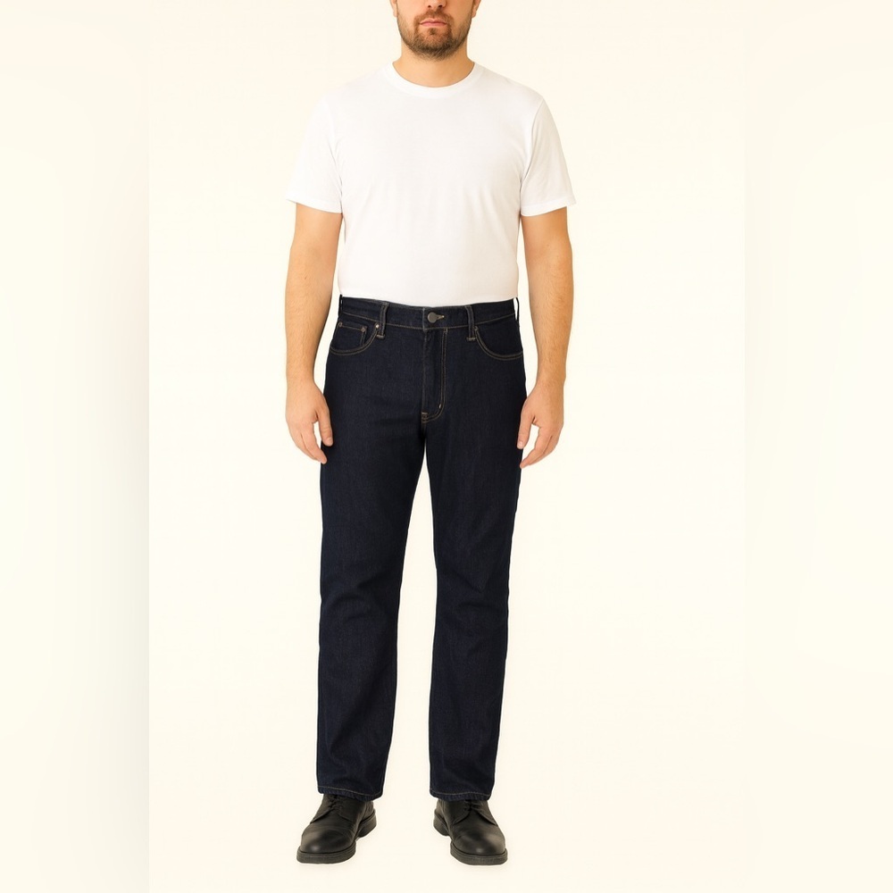 Levi's Men's Dark Blue Straight Jeans